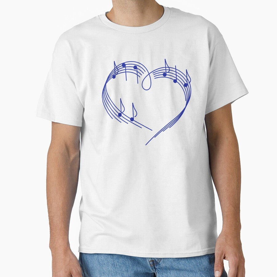 Music Note Heart, Music Lover, Gift For Musician, Music Note, Music Lover Gift, Musician by DesignDenDo ⭐⭐⭐⭐⭐... (Image 1)