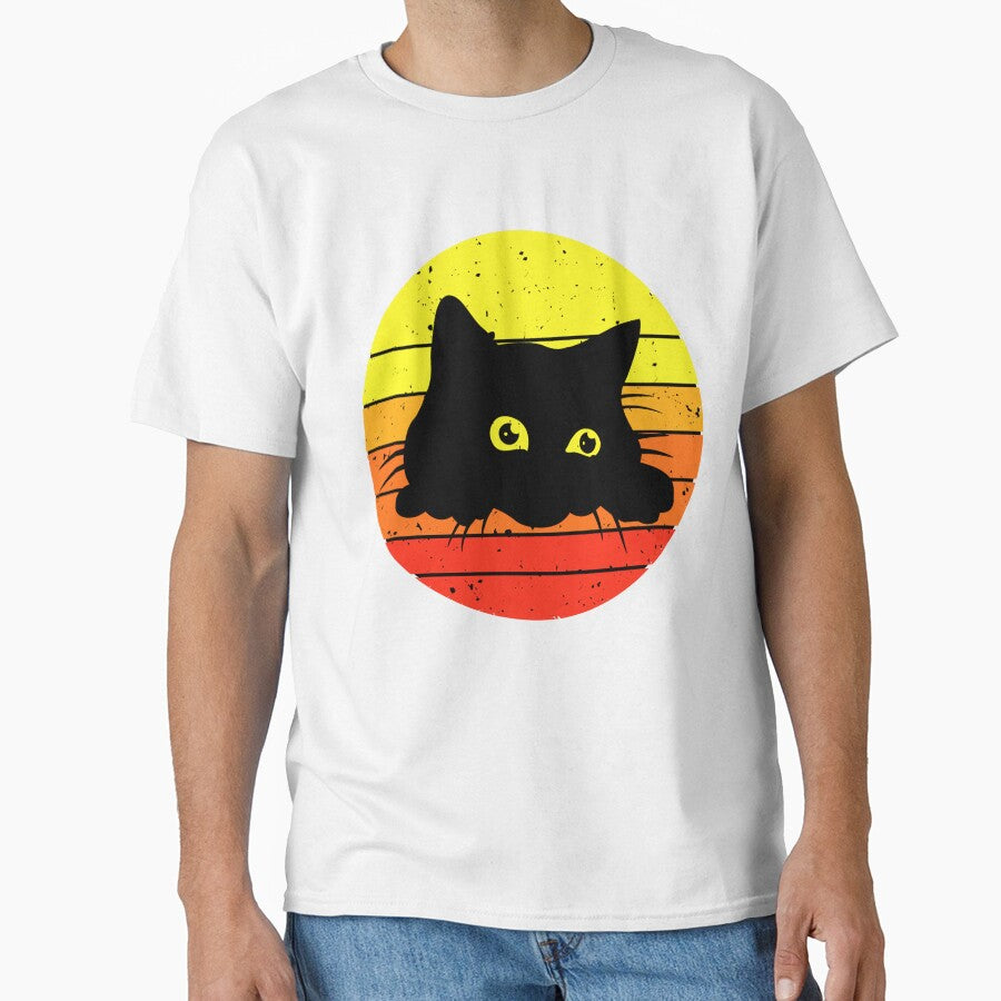 Black Cat T Shirt by Petthecatshop Hoodie, Sweatshirt | BlankRebels.com (Image 1)