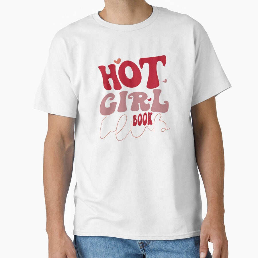 hot girl book club  sticker reading lover books read by LifeArt24 T-Shirts, Hoodie, Sweatshirt | BlankRebels.com (Image 1)