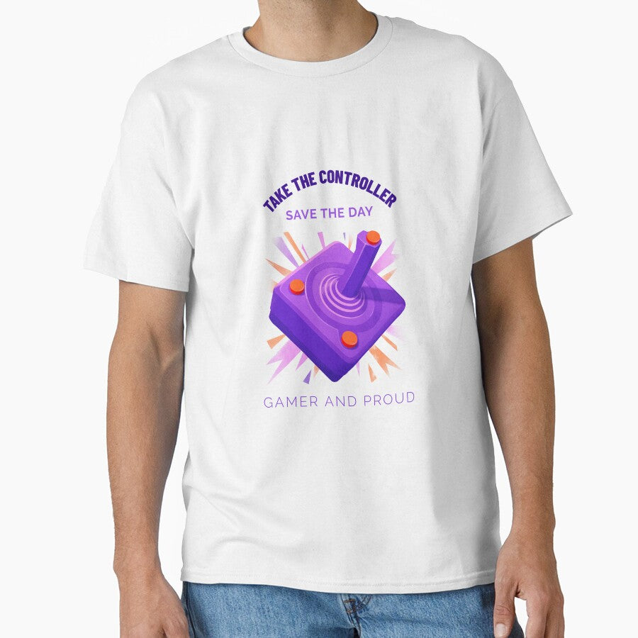 Gamer And Proud, Retro Gaming, Gamer Legend by whytealistair T-Shirts, Hoodie, Sweatshirt | BlankRebels.com (Image 1)