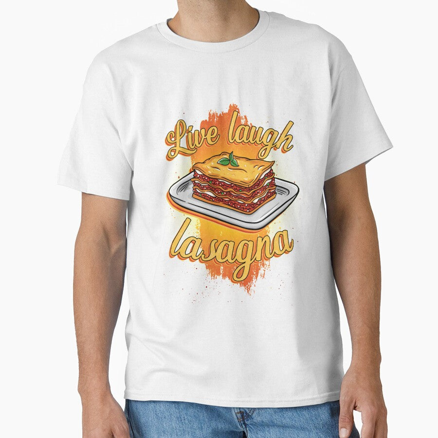 Live laugh lasagna | tasty food by Svinil