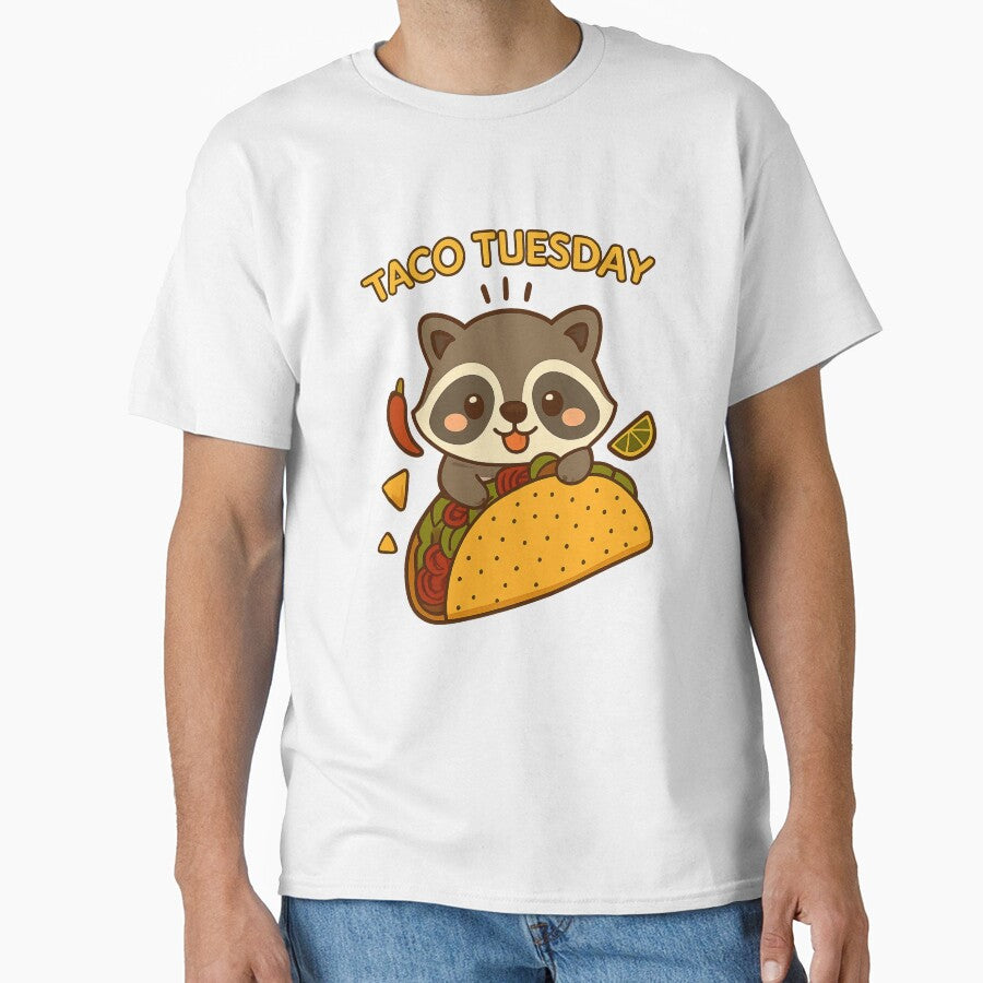 Taco Tuesday Raccoon spicy by SpacedOutRITZ T-Shirts, Hoodie, Sweatshirt | BlankRebels.com (Image 1)