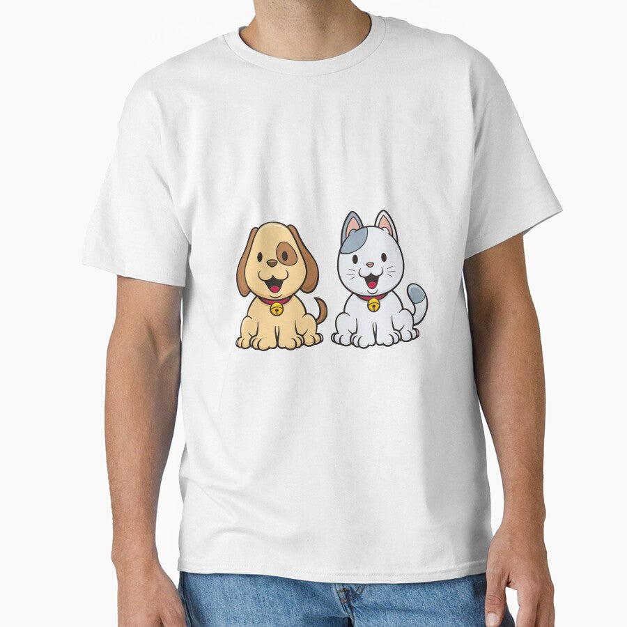 Cat and Dog Best Friends Forever by Pixel4Art T-Shirts, Hoodie, Sweatshirt | BlankRebels.com (Image 1)