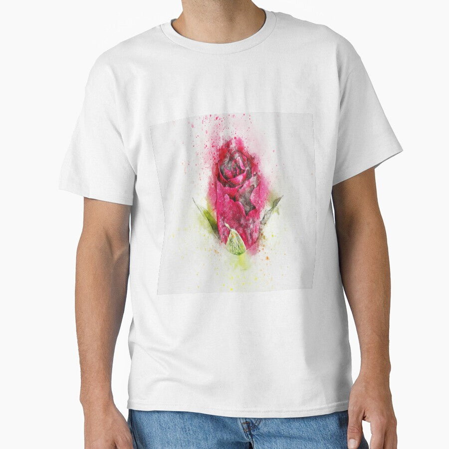 Lovely rose flower by Shahid1234 T-Shirts, Hoodie, Sweatshirt | BlankRebels.com (Image 1)