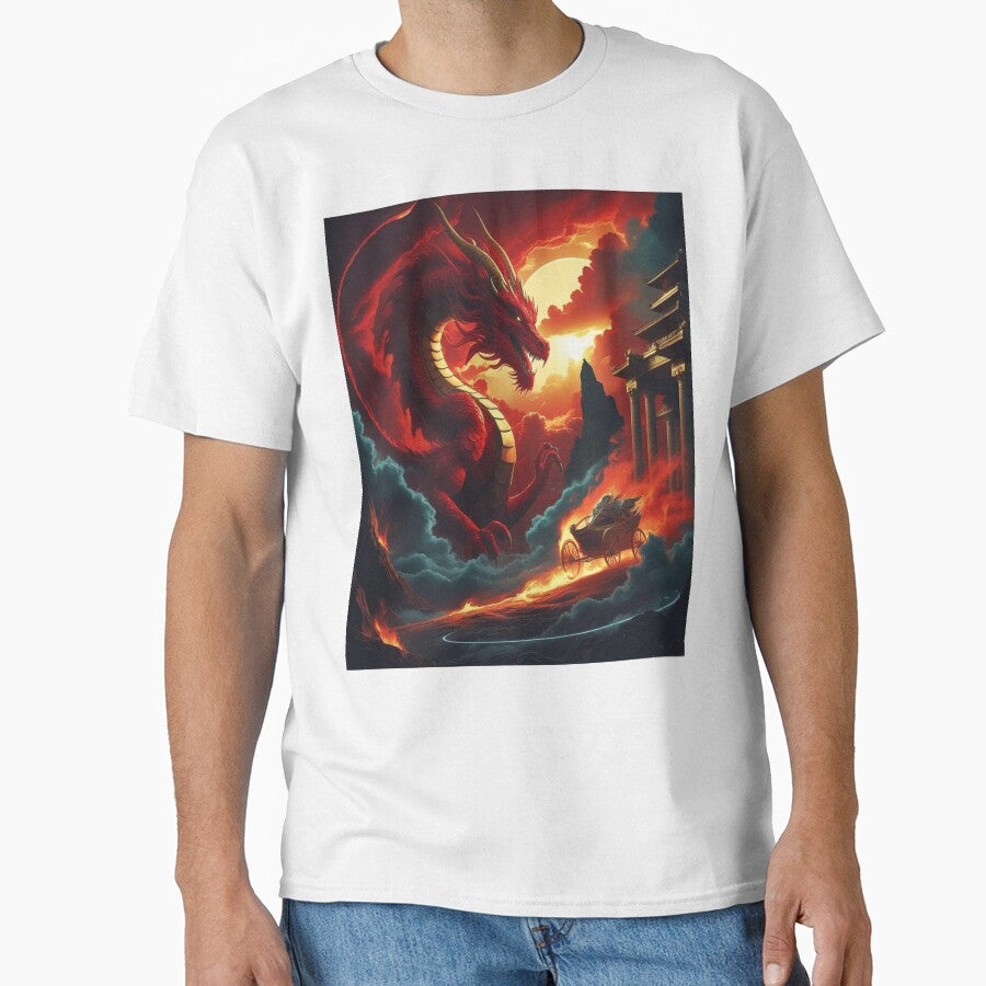 Threatening Dragon Watching. by Moggordon T-Shirts, Hoodie, Sweatshirt | BlankRebels.com (Image 1)