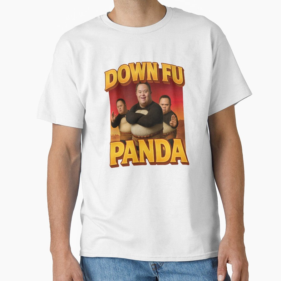 Down Fu Panda by retrogarms T-Shirts, Hoodie, Sweatshirt | BlankRebels.com (Image 1)