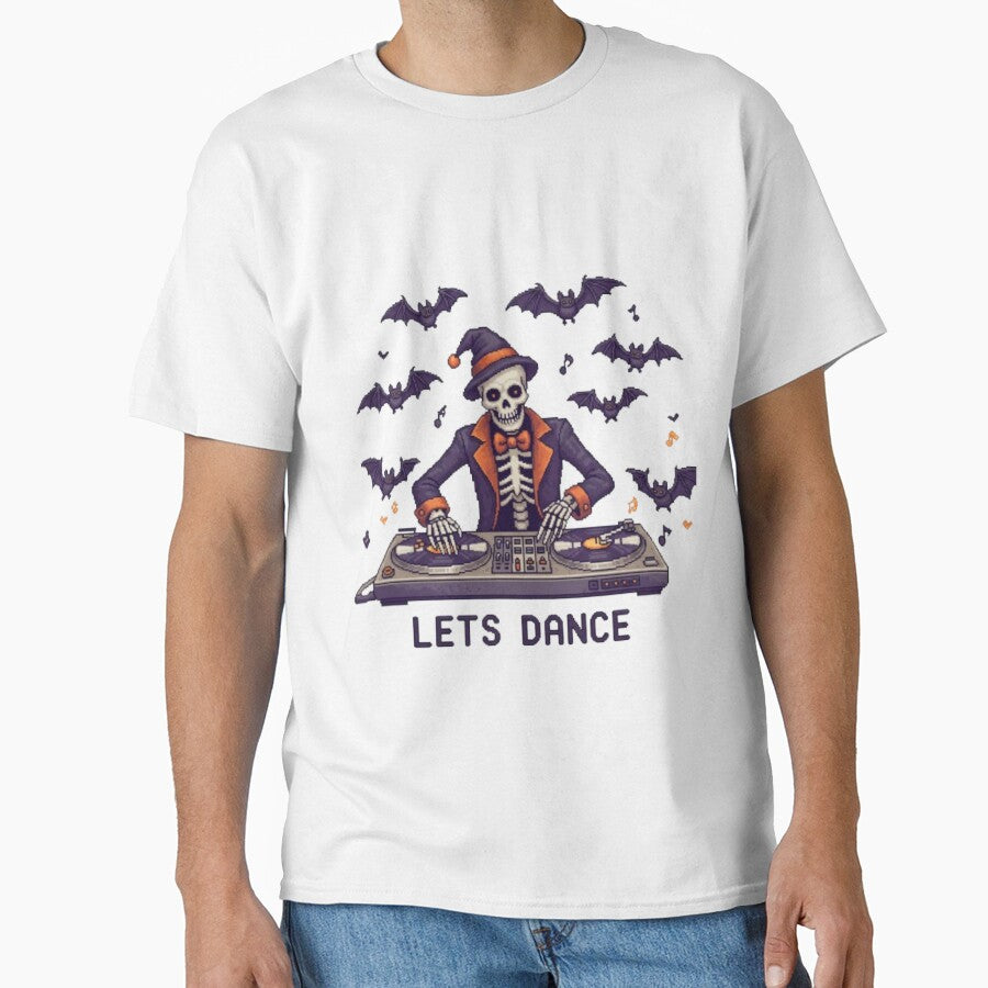 DJ skeleton lets Dance by veejiras T-Shirts, Hoodie, Sweatshirt | BlankRebels.com (Image 1)