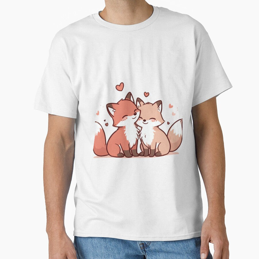 Fox Couple Valentine's Day by LemuellTrends T-Shirts, Hoodie, Sweatshirt | BlankRebels.com (Image 1)
