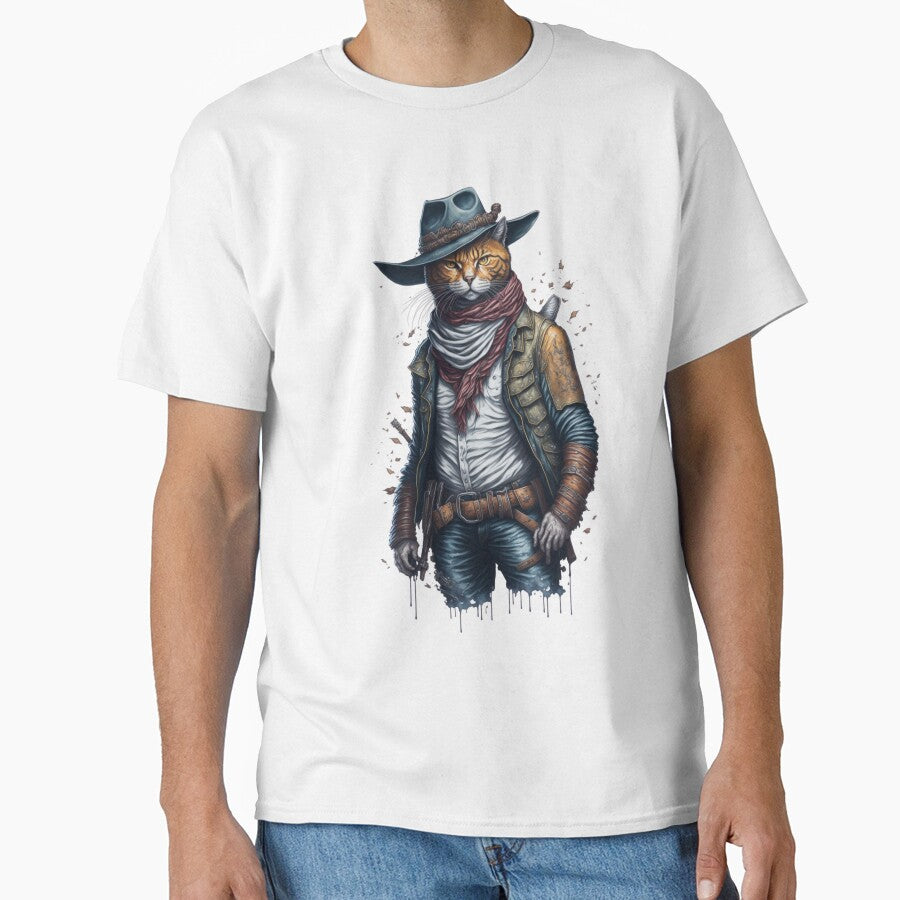 cat cowboy by jkrphoto T-Shirts, Hoodie, Sweatshirt | BlankRebels.com (Image 1)