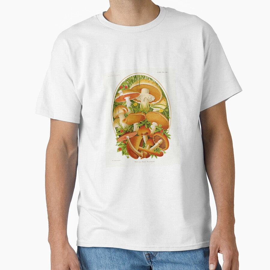 Mushroom Botanical by Inspirationmotivation T-Shirts, Hoodie, Sweatshirt | BlankRebels.com (Image 1)