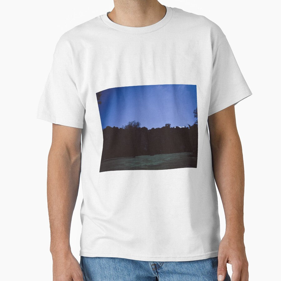 dazecore aesthetic trail landscape photography grunge vintage blue bunch of trees beautiful sky 2 by sielexis