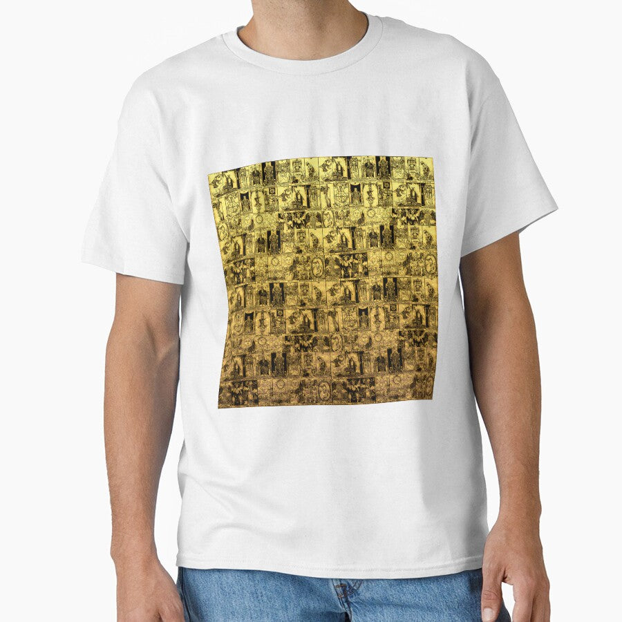 Gold and Black Tarot - A Major Arcana Print by Annalee Beer T-Shirts, Hoodie, Sweatshirt | BlankRebels.com (Image 1)