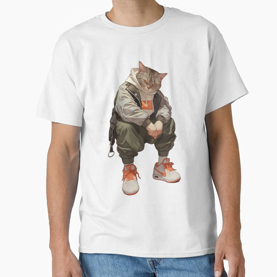 Streetwear Modern Cat by bapupa
