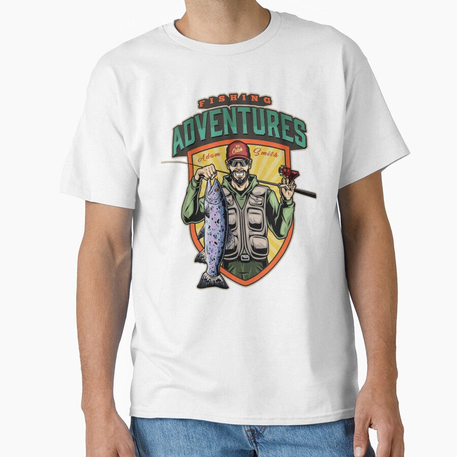 fishing adventure by mosescdr5 T-Shirts, Hoodie, Sweatshirt | BlankRebels.com (Image 1)