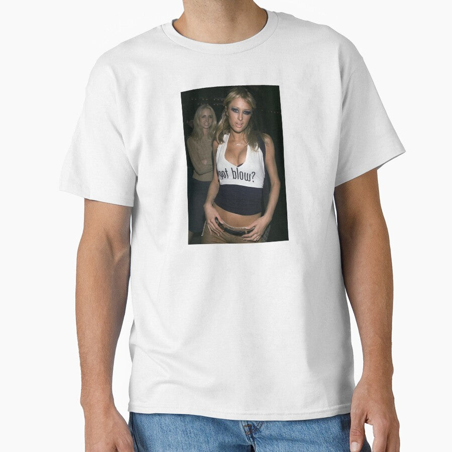 Paris Hilton - Got Blow? by ellariah T-Shirts, Hoodie, Sweatshirt | BlankRebels.com (Image 1)