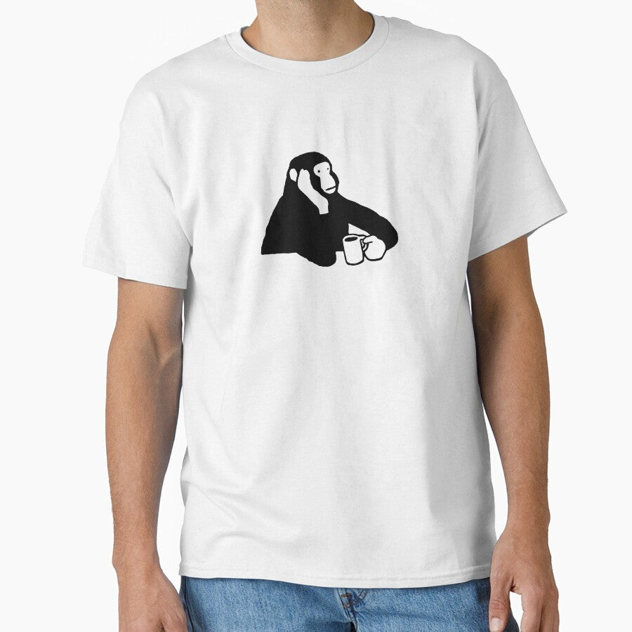 Funny Abstract - Overthinking Monkey by ParadoxoMario T-Shirts, Hoodie, Sweatshirt | BlankRebels.com (Image 1)