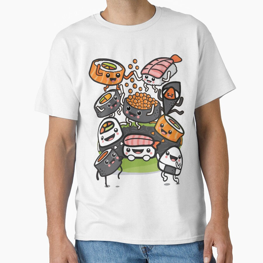 Sushi Fun by plushism T-Shirts, Hoodie, Sweatshirt | BlankRebels.com (Image 1)
