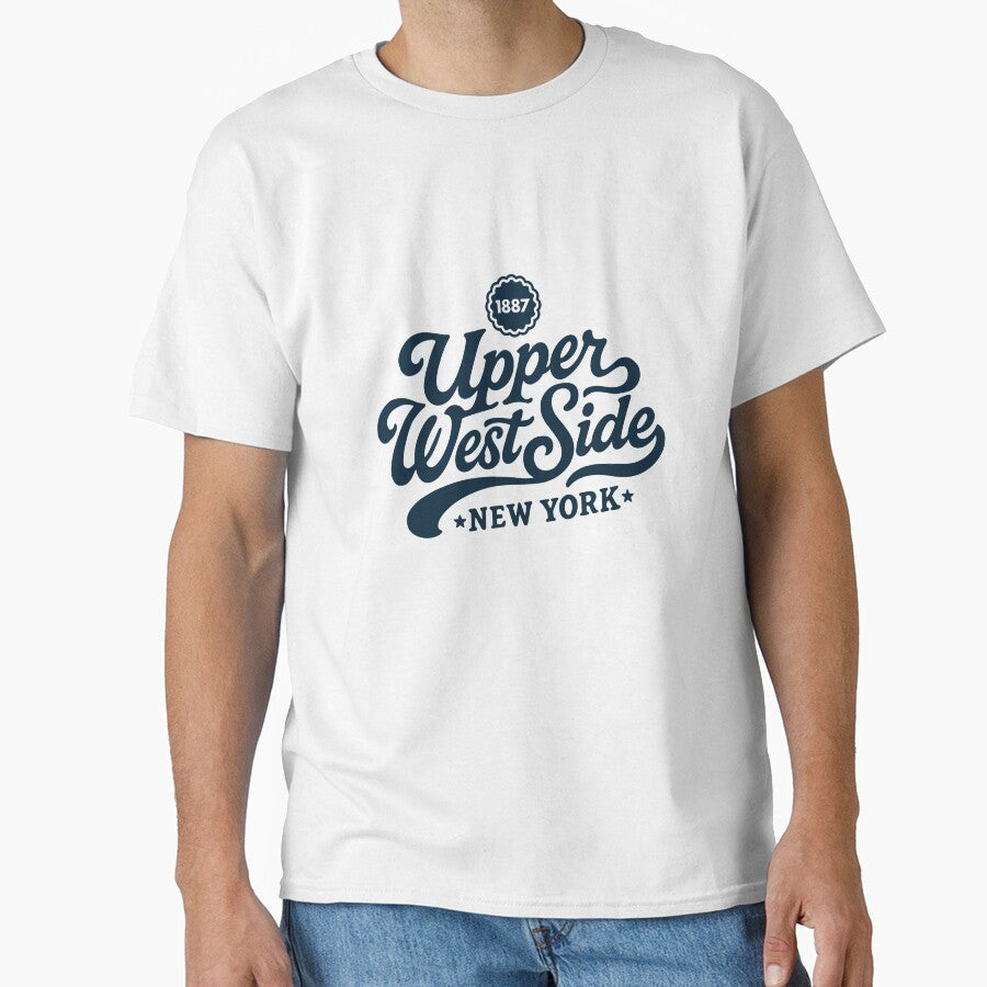 Upper West Side Script Lettering by Boogosh T-Shirts, Hoodie, Sweatshirt | BlankRebels.com (Image 1)