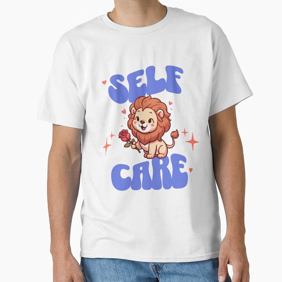 self care american traditional rose Lion by LemuellTrends T-Shirts, Hoodie, Sweatshirt | BlankRebels.com (Image 1)