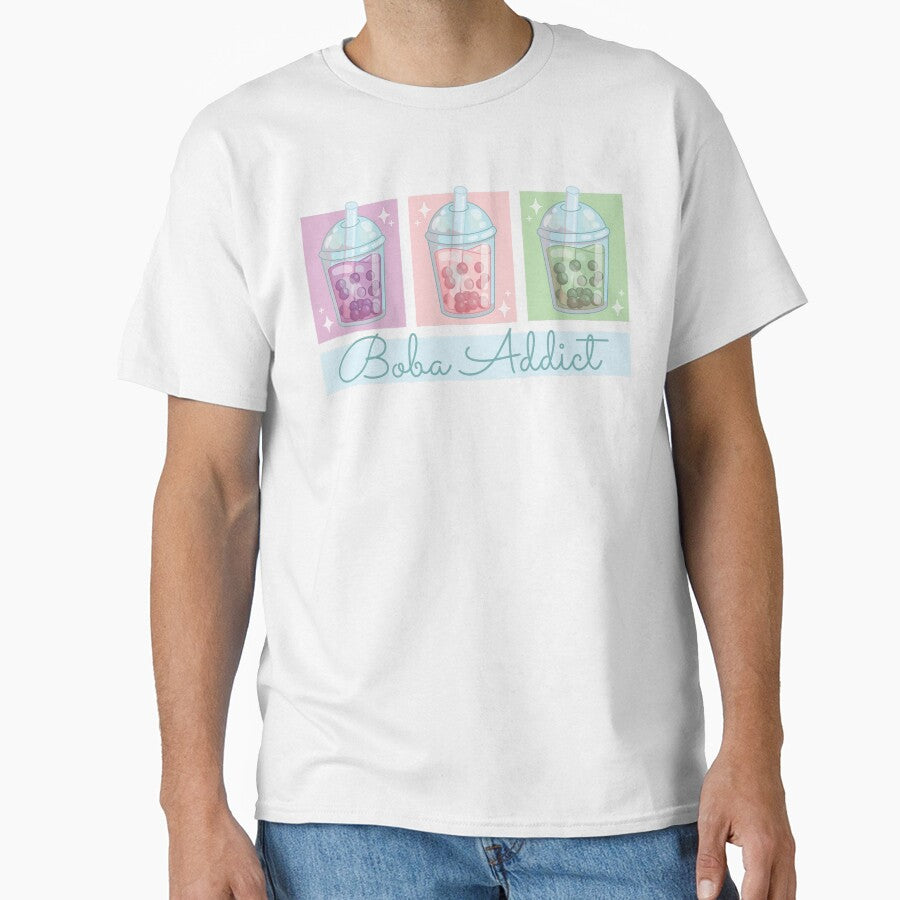 Boba Addict - For Bubble Tea Lovers by LuYukari T-Shirts, Hoodie, Sweatshirt | BlankRebels.com (Image 1)