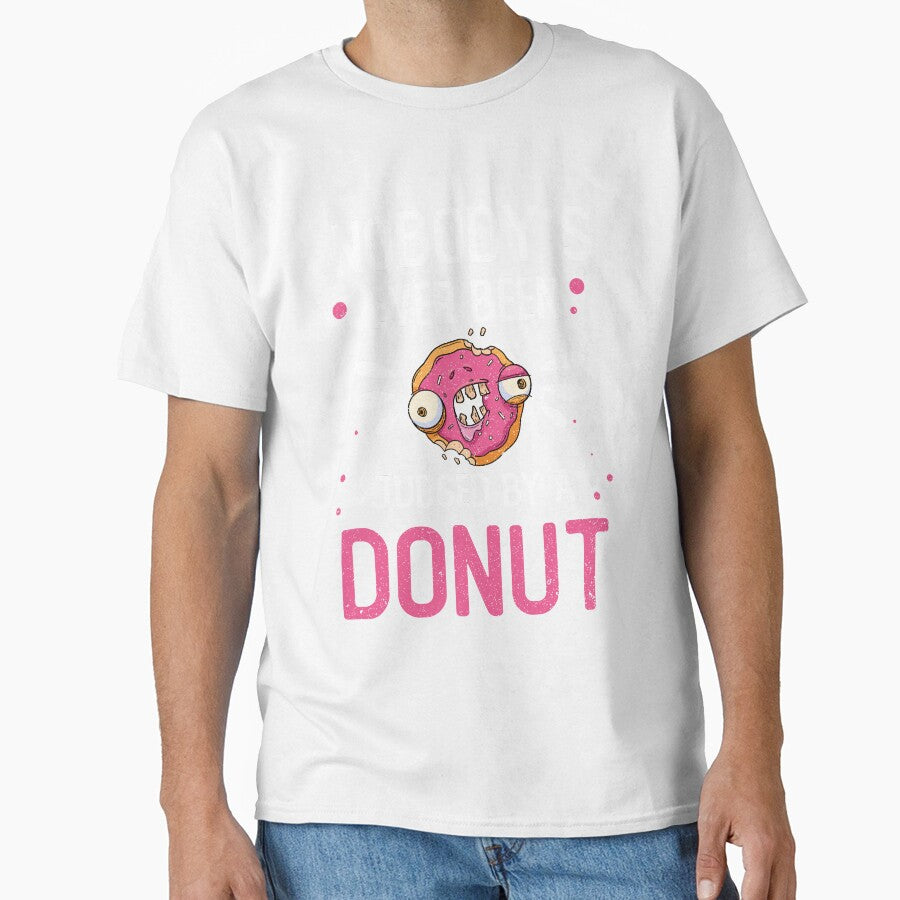 Junk Food Nobody’s Ever Been Judged By A Donut Funny Foodie by MagicSD Designs