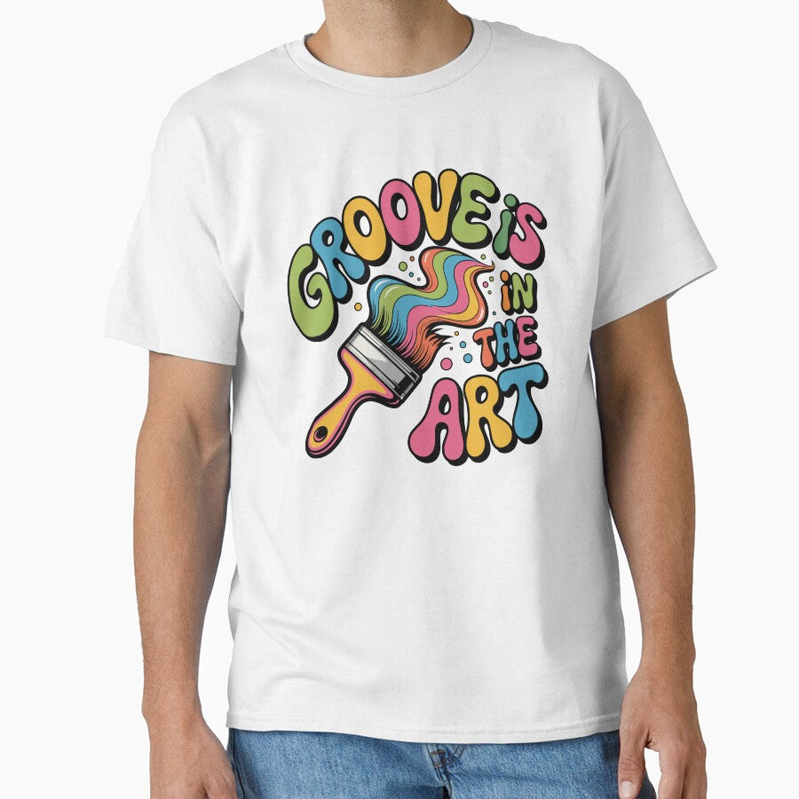 Groove Is in the Art - 60's Retro by JPees T-Shirts, Hoodie, Sweatshirt | BlankRebels.com (Image 1)