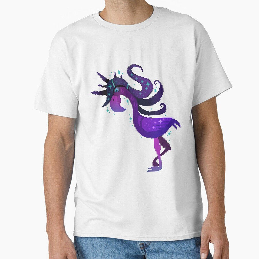 Pixel Art - Flamingo Swirl Monster by Kaiko-Roku T-Shirts, Hoodie, Sweatshirt | BlankRebels.com (Image 1)