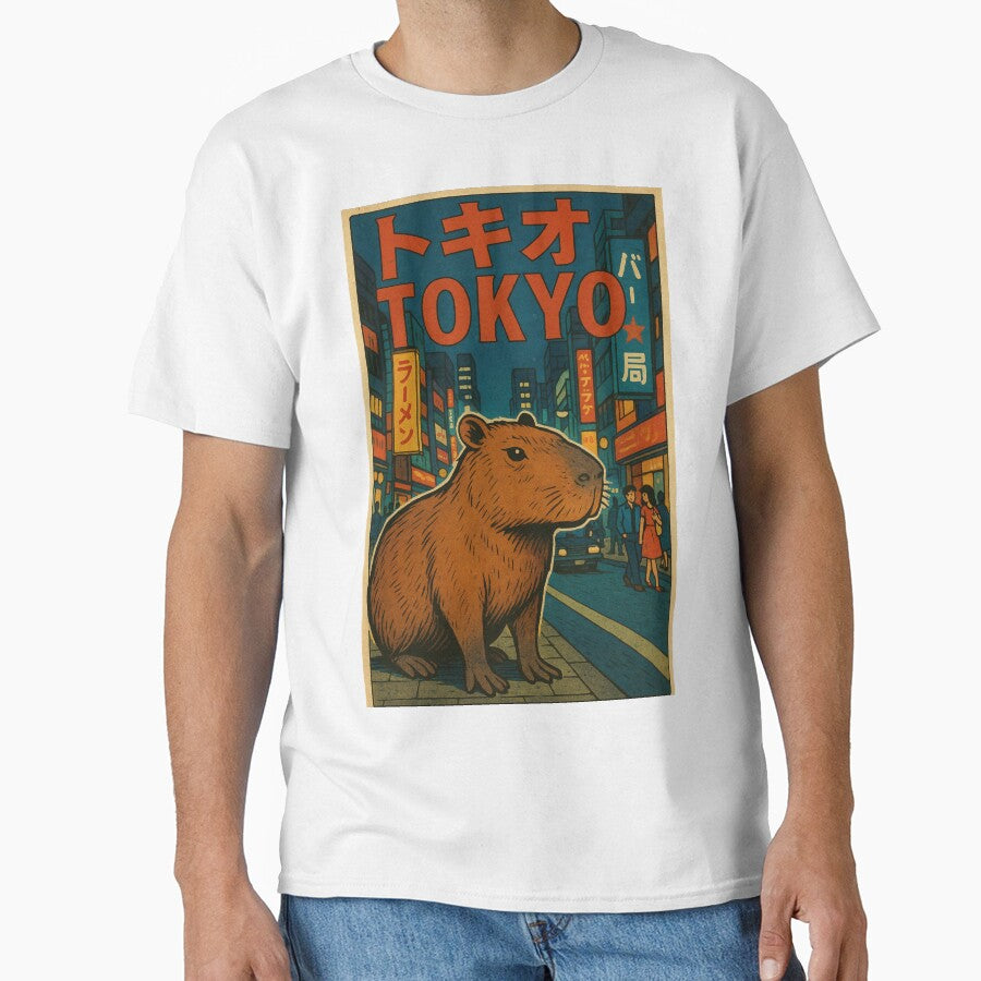 Capybara Tokyo T-Shirts, Hoodie, Sweatshirt