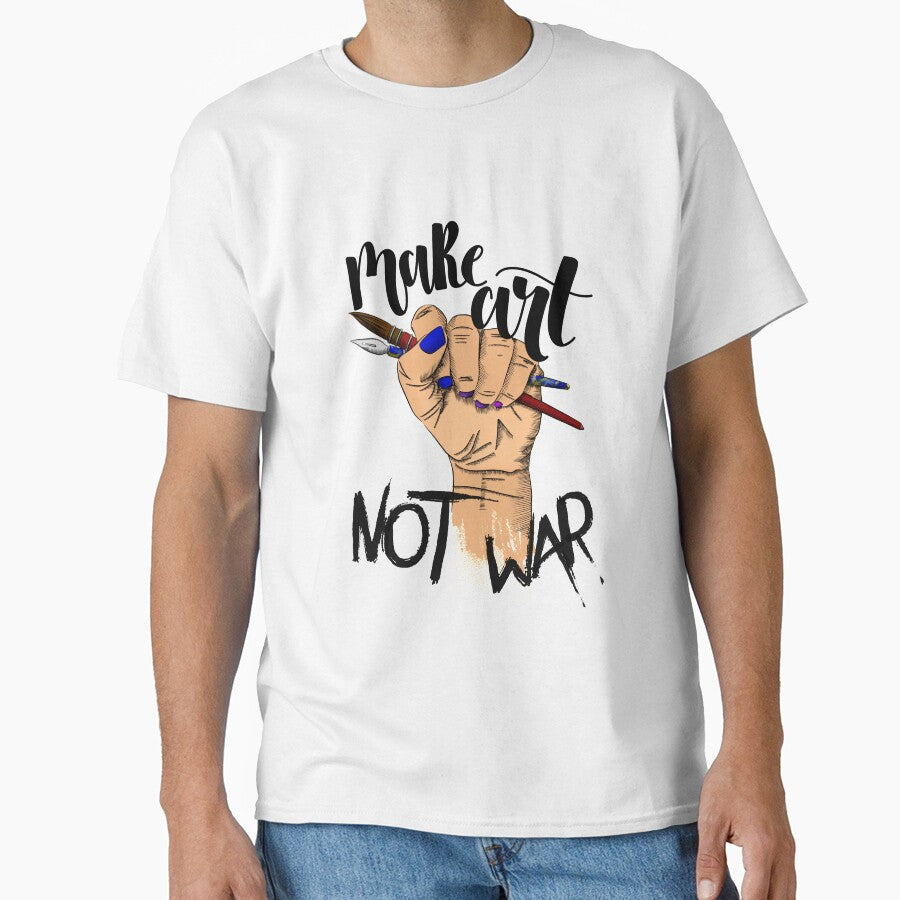 make art not war by nathalialanne T-Shirts, Hoodie, Sweatshirt | BlankRebels.com (Image 1)
