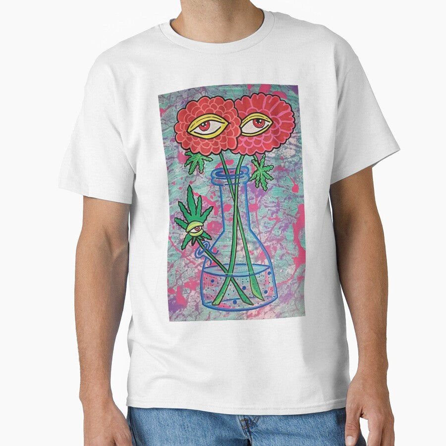Flowers and a leaf by The Morbid Hippie T-Shirts, Hoodie, Sweatshirt | BlankRebels.com (Image 1)