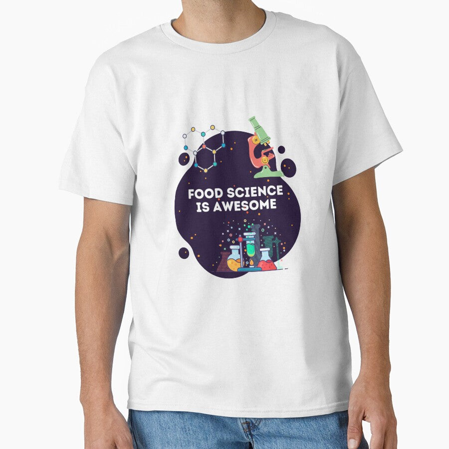 "Food science is awesome" t-shirt and art by DesignsbySimons Hoodie, Sweatshirt | BlankRebels.com (Image 1)