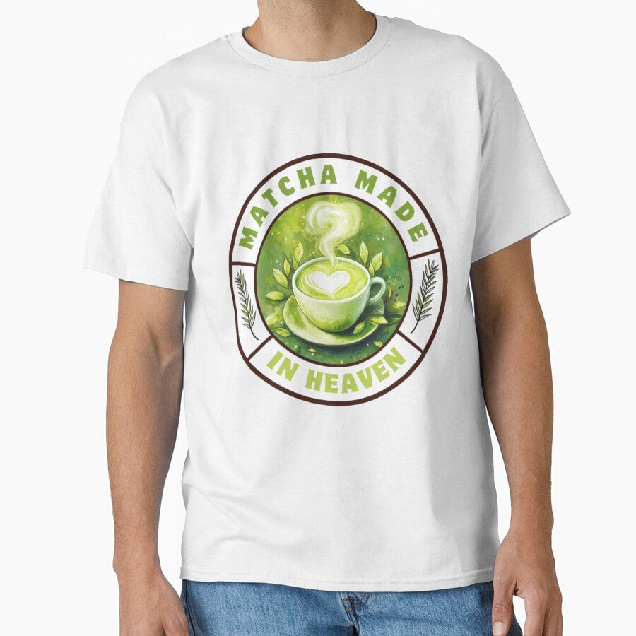 Matcha Made in Heaven: Whimsical Green Tea Design by SK-JPThreads T-Shirts, Hoodie, Sweatshirt | BlankRebels.com (Image 1)