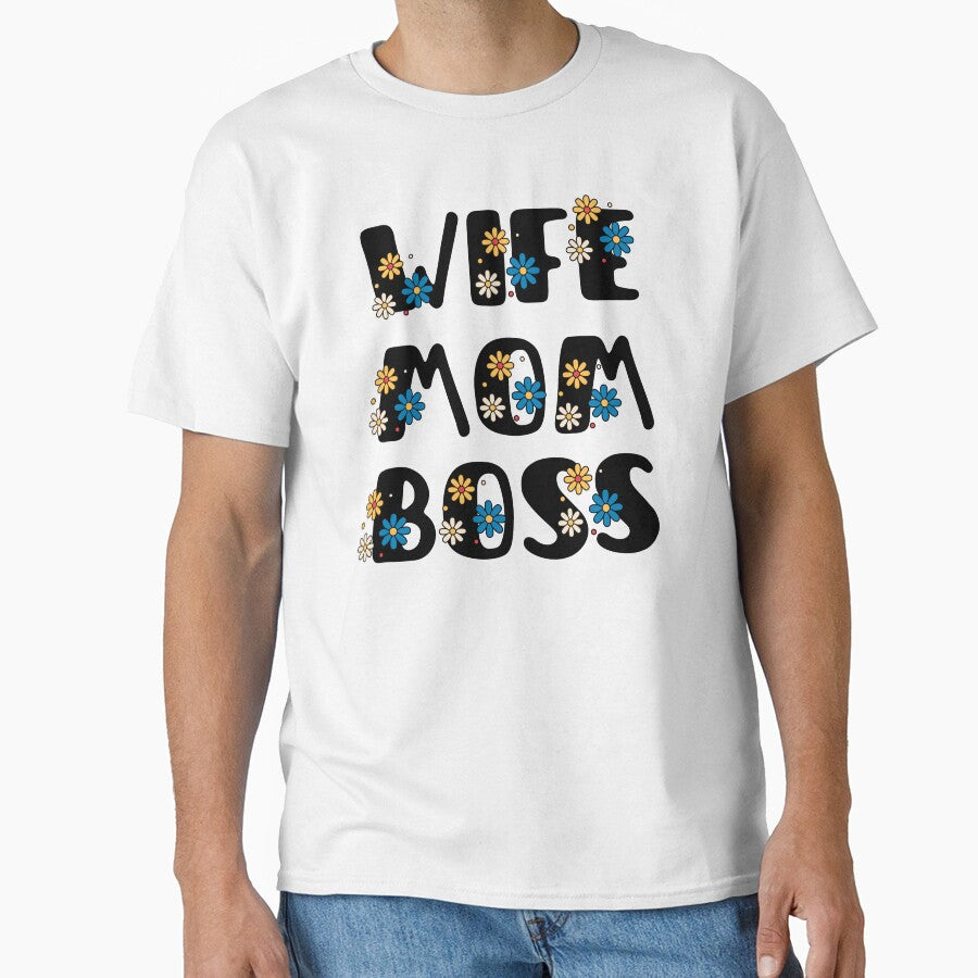 Wife Mother Boss with flowers by mysummerland