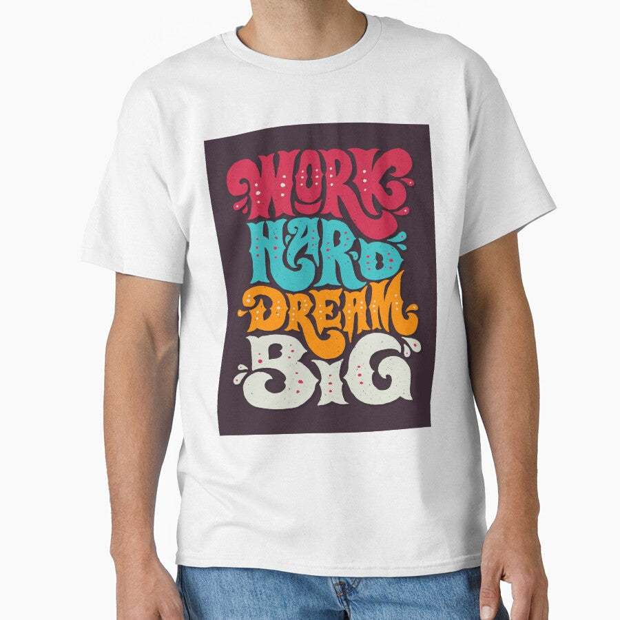 Motivational Vector Lettering Poster by Peekonet T-Shirts, Hoodie, Sweatshirt | BlankRebels.com (Image 1)