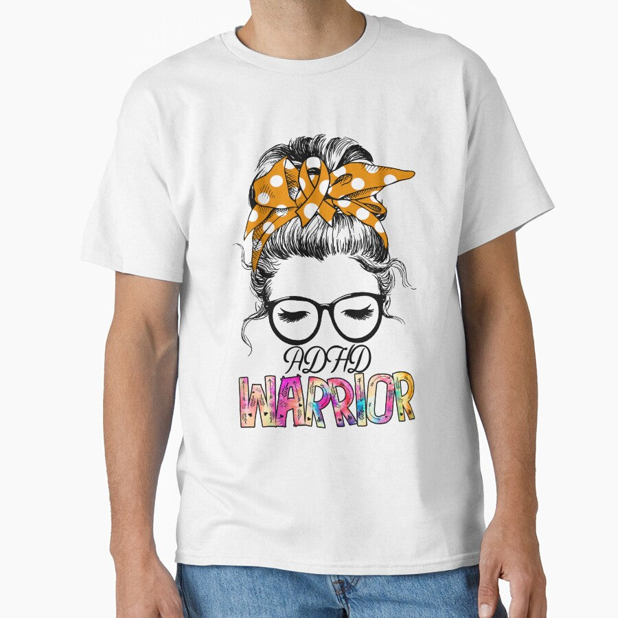 ADHD Awareness - ADHD Warrior - Support ADHD Gifts by Aaron309 T-Shirts, Hoodie, Sweatshirt | BlankRebels.com (Image 1)