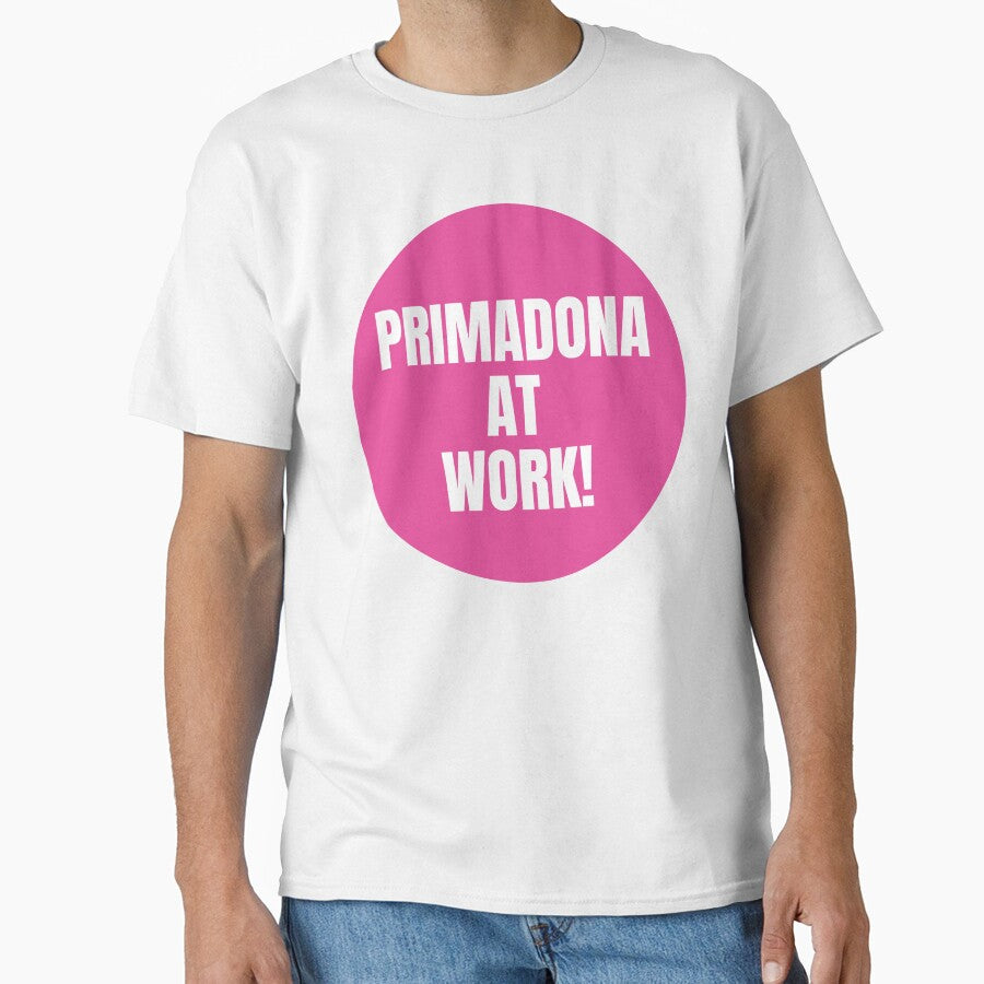 PRIMADONA AT WORK STICKER by PIXEL POP DESIGNS - Beyond the Norm! T-Shirts, Hoodie, Sweatshirt | BlankRebels.com (Image 1)
