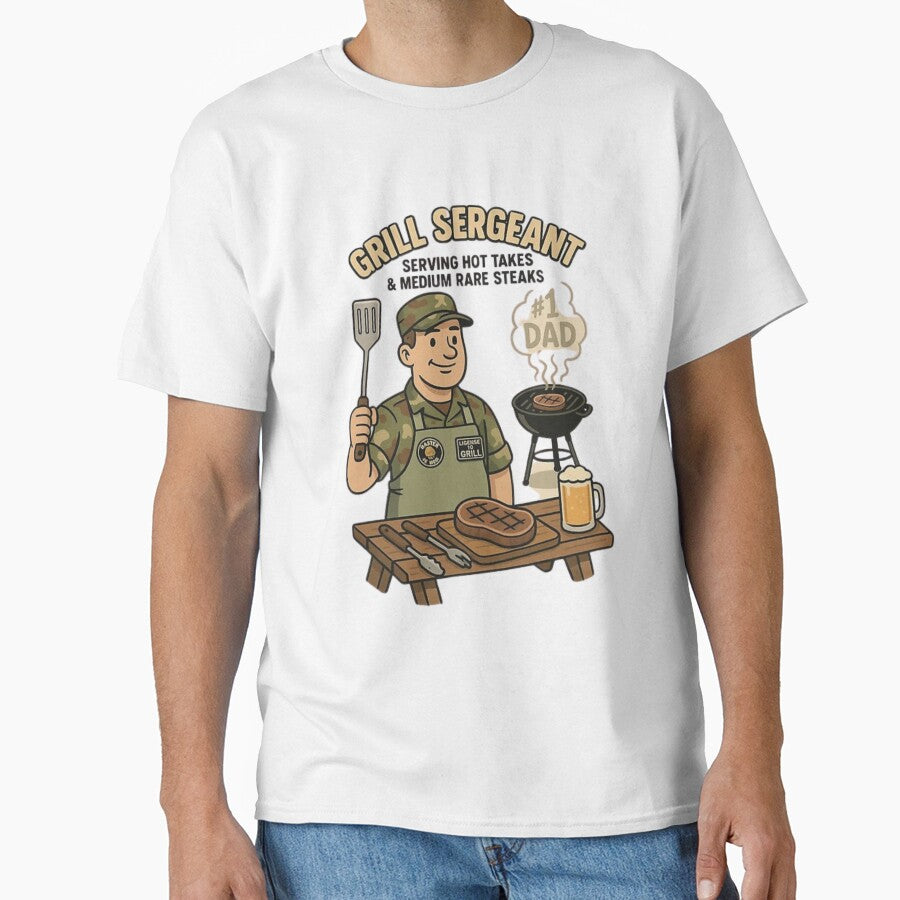 "License to Grill – Dad Edition" by Cgriffin18 T-Shirts, Hoodie, Sweatshirt | BlankRebels.com (Image 1)