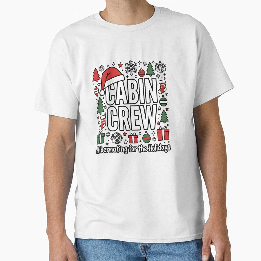 Cabin Crew Festive Holiday Hibernation Winter Humor by ArtDesignTp