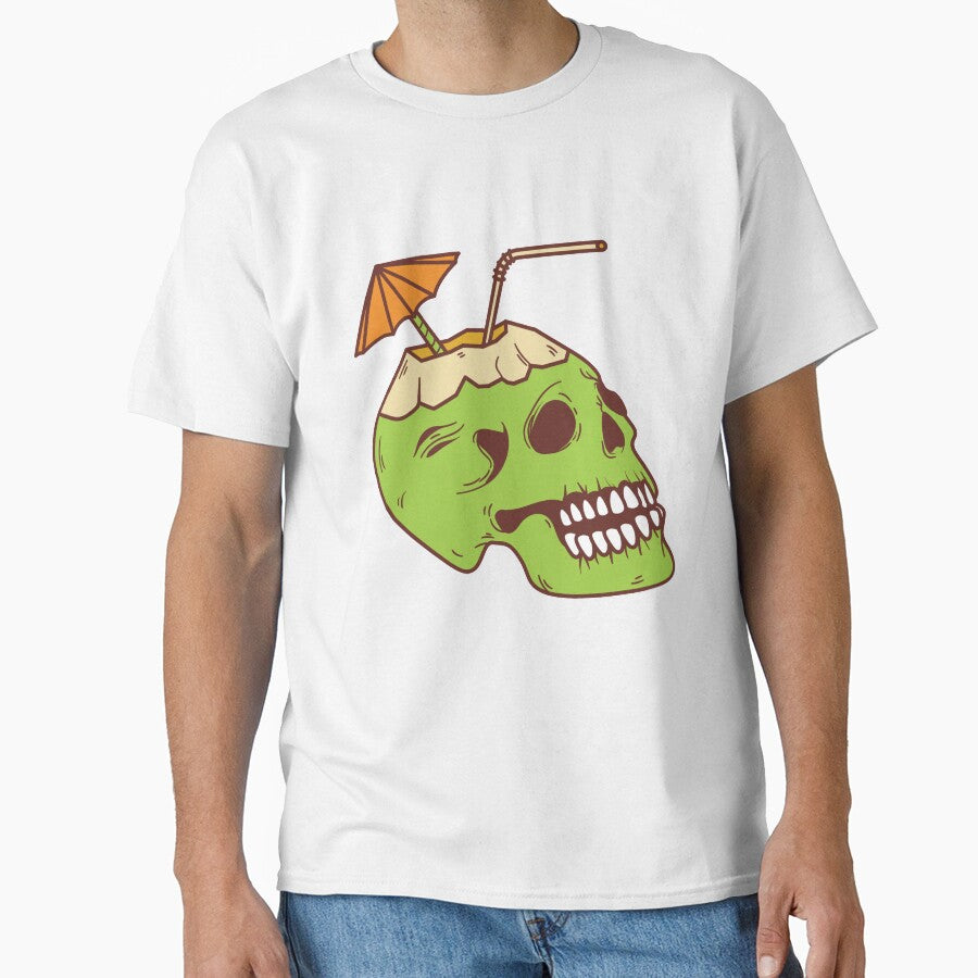 Coconut skull chilling by Dynamitebucket T-Shirts, Hoodie, Sweatshirt | BlankRebels.com (Image 1)