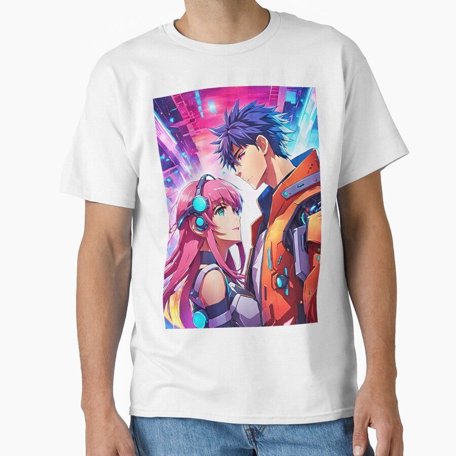 Cyberpunk anime love by ArtsJulian T-Shirts, Hoodie, Sweatshirt | BlankRebels.com (Image 1)