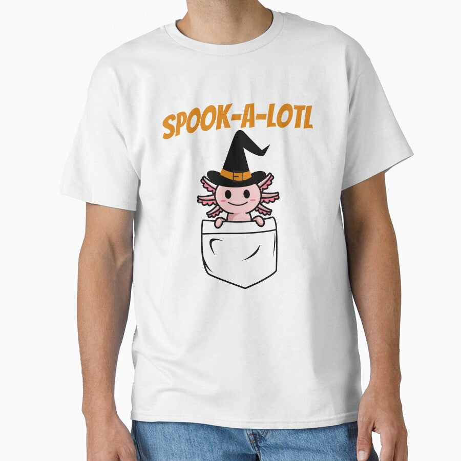 Axolotl Halloween Costume - SPOOK-A-LOTL by ijdesigns T-Shirts, Hoodie, Sweatshirt | BlankRebels.com (Image 1)