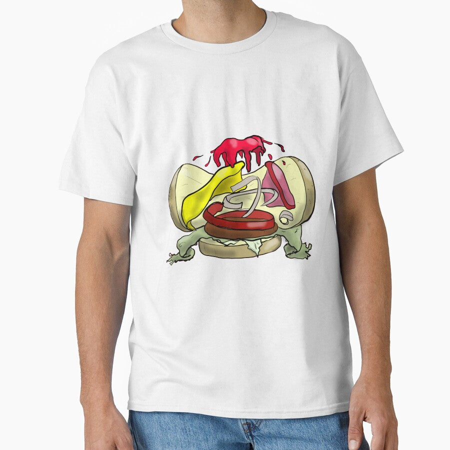 Exploded Burger - Newschool - Coloured by Dopamine Dumpster T-Shirts, Hoodie, Sweatshirt | BlankRebels.com (Image 1)