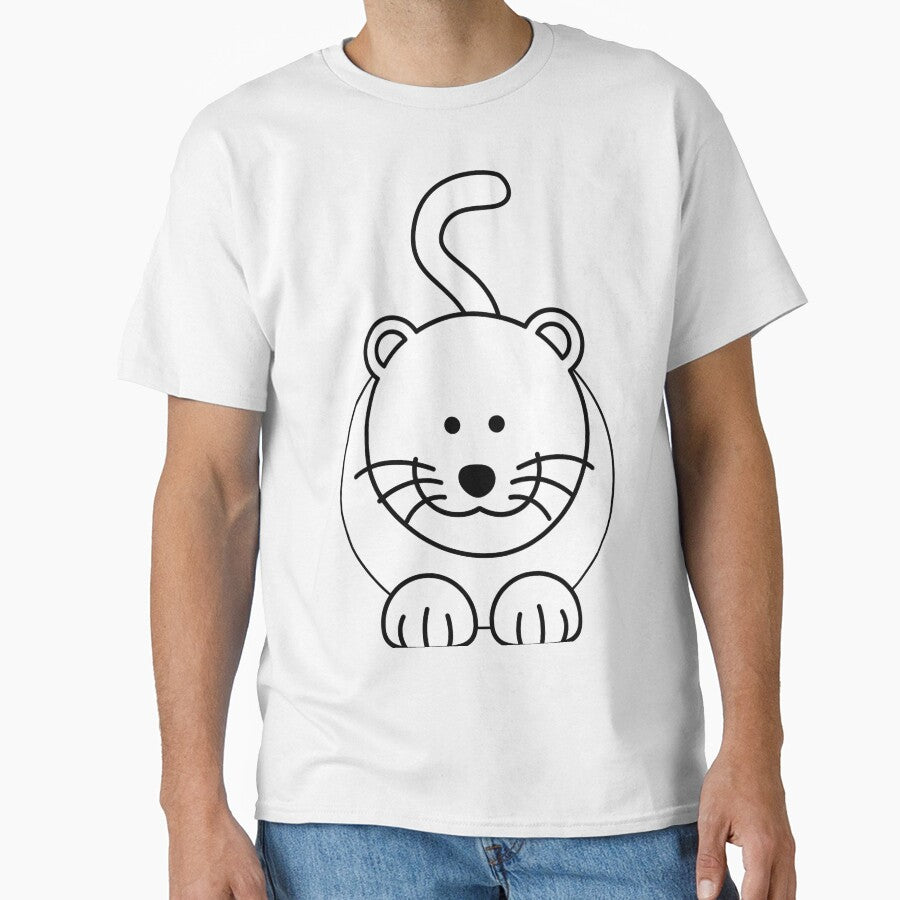 Funny Cat Face Expression – Cute Silly Cat Illustration by didian03