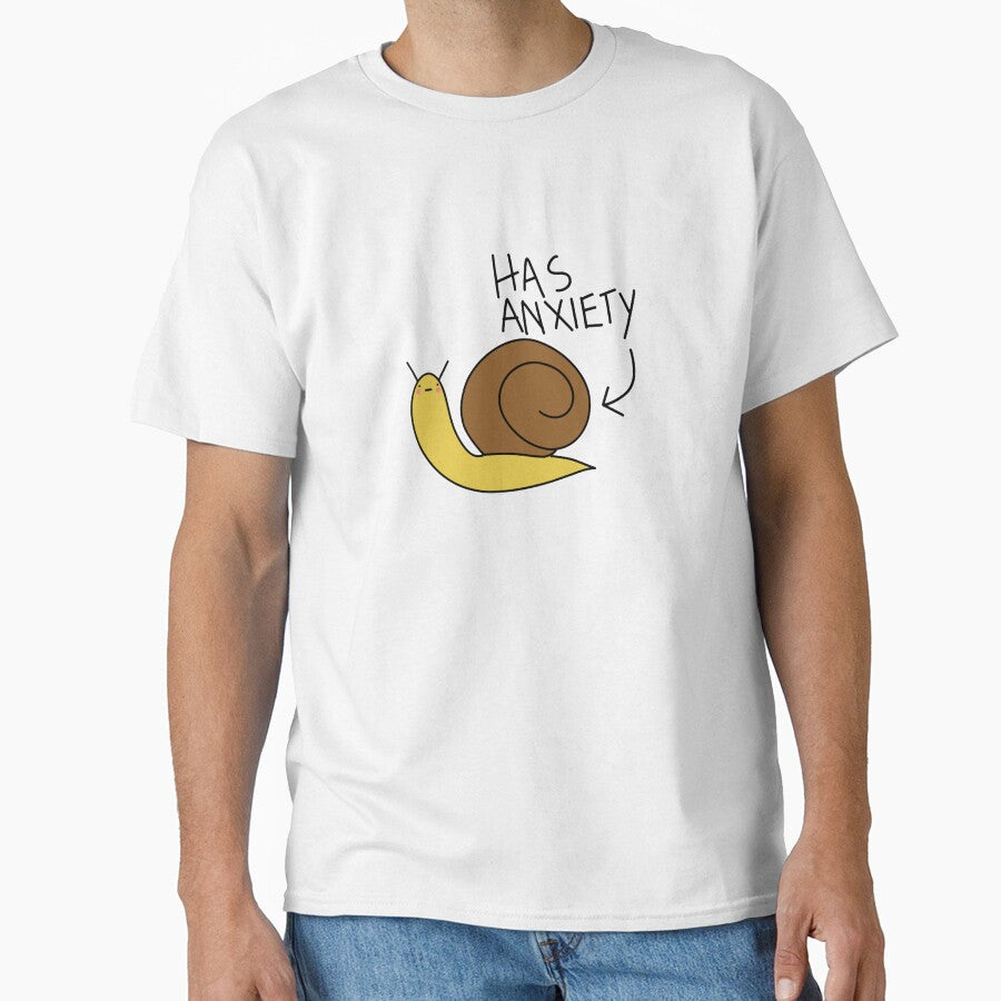 Snail anxiety by HummingGhost T-Shirts, Hoodie, Sweatshirt | BlankRebels.com (Image 1)