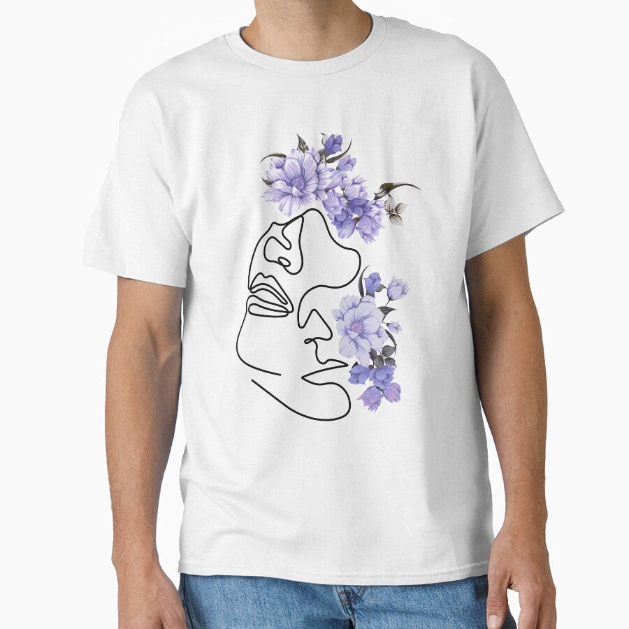 Shine Together | One Line Drawing | One Line Art | Minimal | Minimalist by One-Line-Artist T-Shirts, Hoodie,... (Image 1)