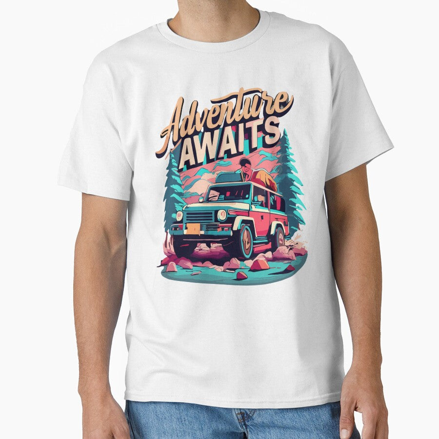 Adventure Awaits | Adventure Time by ZingZone T-Shirts, Hoodie, Sweatshirt | BlankRebels.com (Image 1)