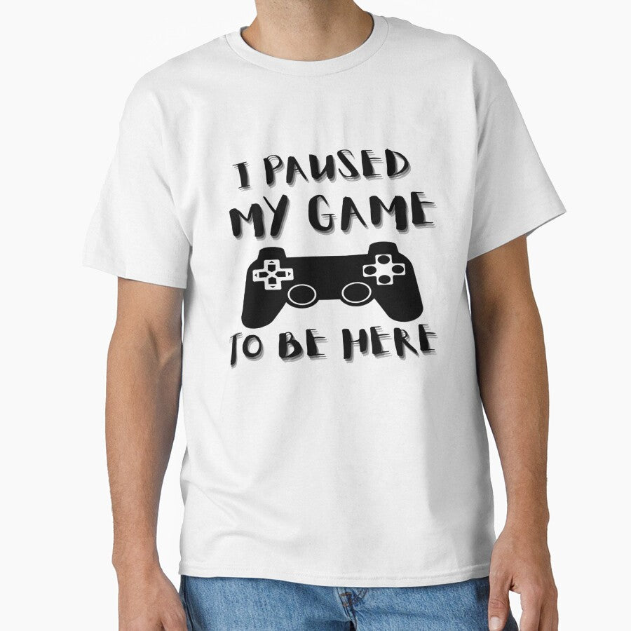 I Paused My Game to Be Here by younesyassine