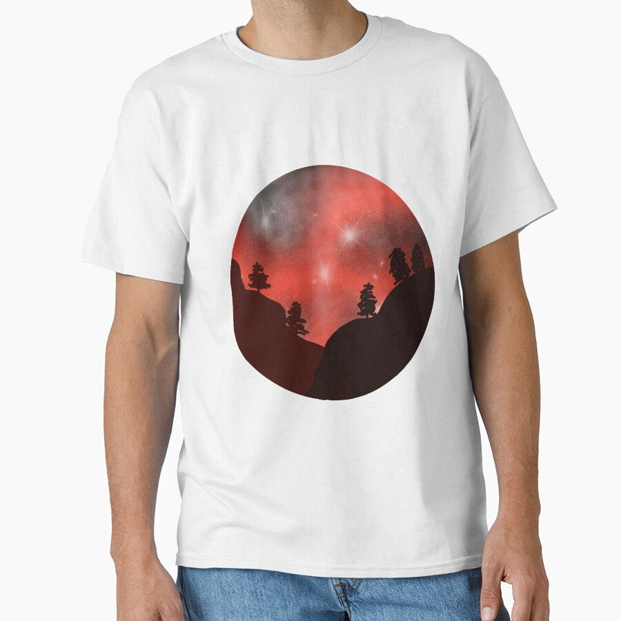 Watercolour Galaxy Red by Immzie-Bookworm T-Shirts, Hoodie, Sweatshirt | BlankRebels.com (Image 1)
