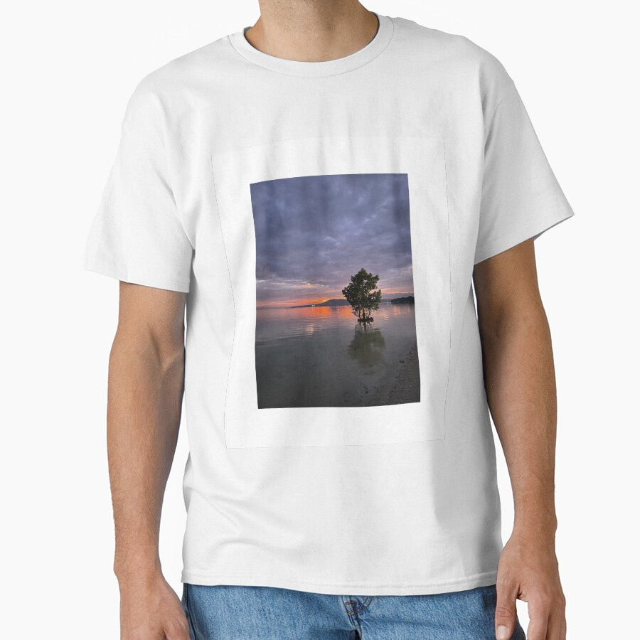THE SUNSET AND THE TREE 2 by iAmmAja43 T-Shirts, Hoodie, Sweatshirt | BlankRebels.com (Image 1)