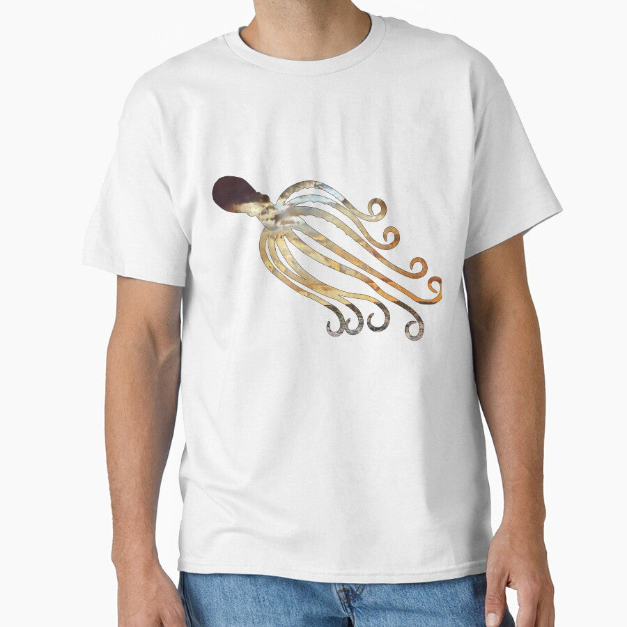 Dramatic Sky Octopus by damonasplace T-Shirts, Hoodie, Sweatshirt | BlankRebels.com (Image 1)